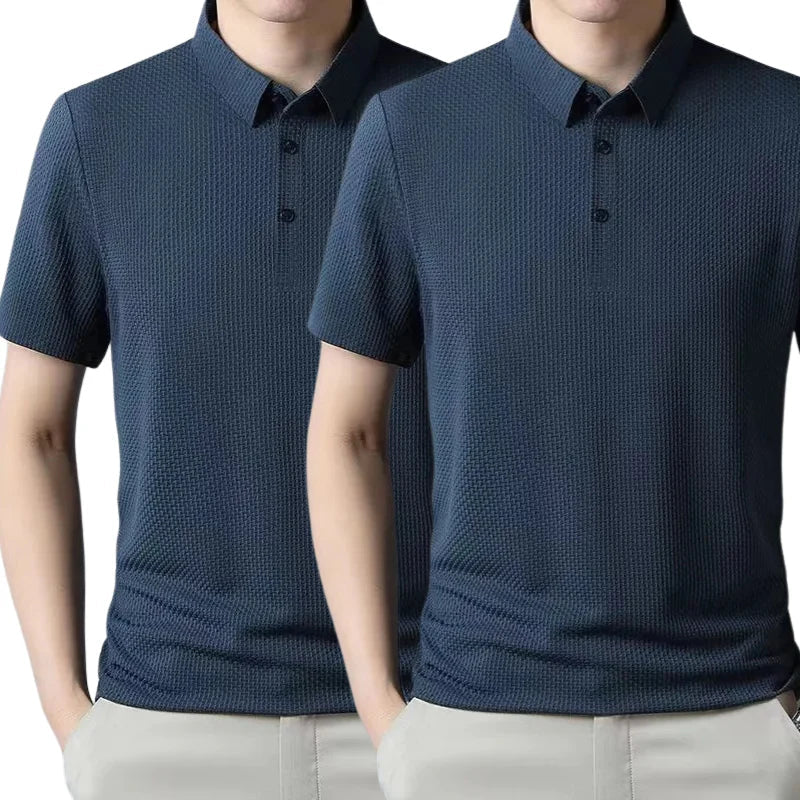 [PAGUE 1 LEVE 3] Camisa Polo Fresh Seda Gelo