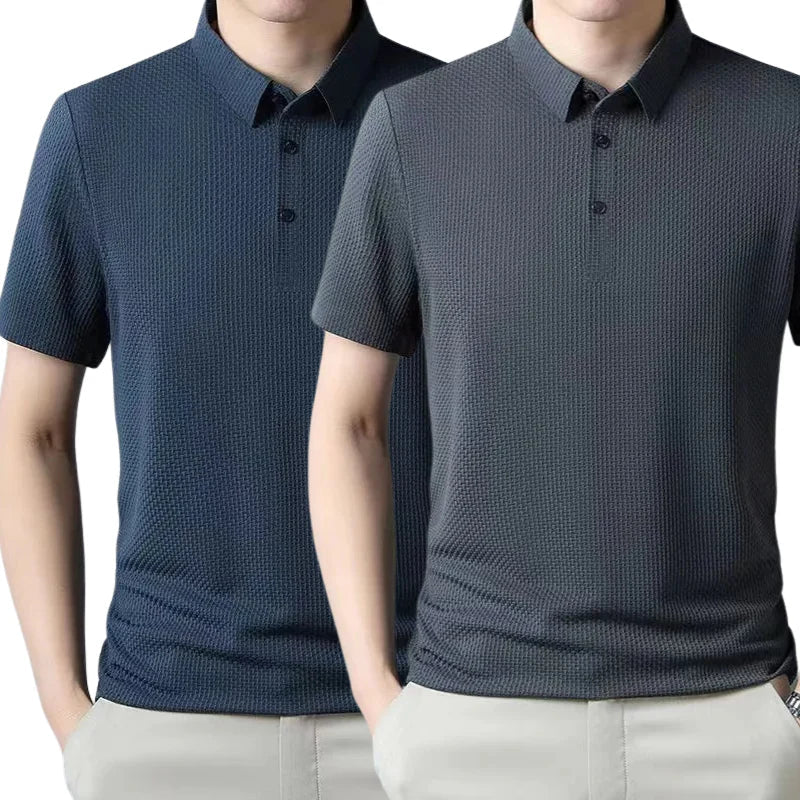 [PAGUE 1 LEVE 3] Camisa Polo Fresh Seda Gelo