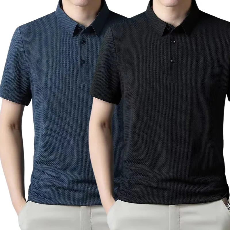 [PAGUE 1 LEVE 3] Camisa Polo Fresh Seda Gelo