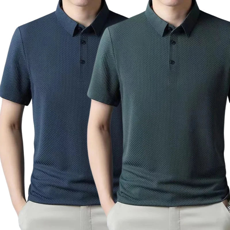 [PAGUE 1 LEVE 3] Camisa Polo Fresh Seda Gelo