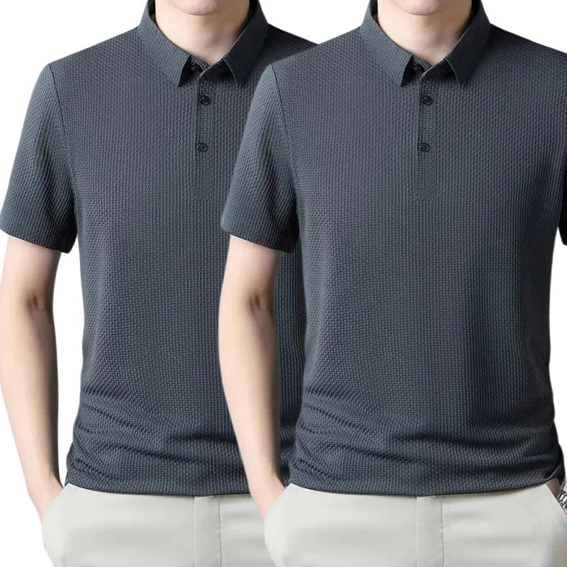 [PAGUE 1 LEVE 3] Camisa Polo Fresh Seda Gelo