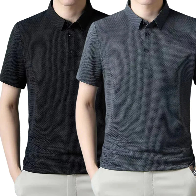 [PAGUE 1 LEVE 3] Camisa Polo Fresh Seda Gelo