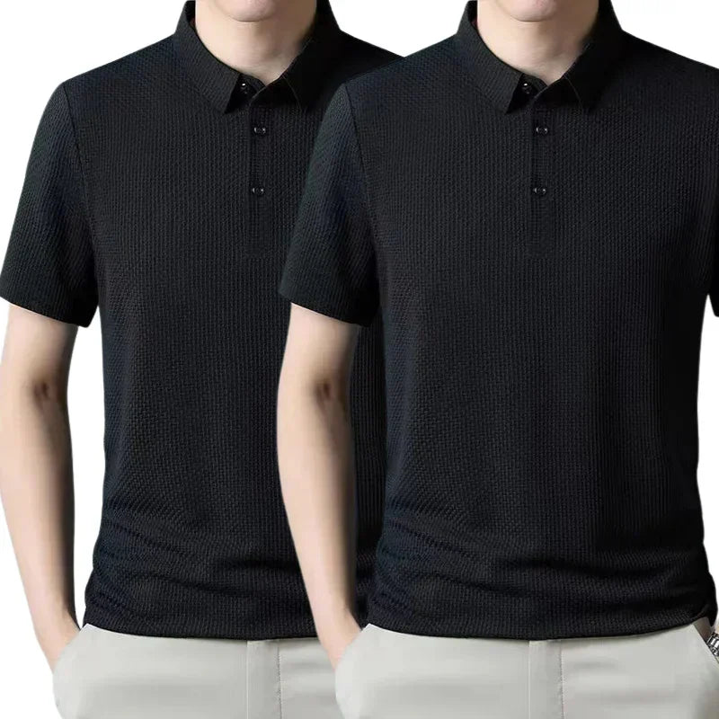 [PAGUE 1 LEVE 3] Camisa Polo Fresh Seda Gelo