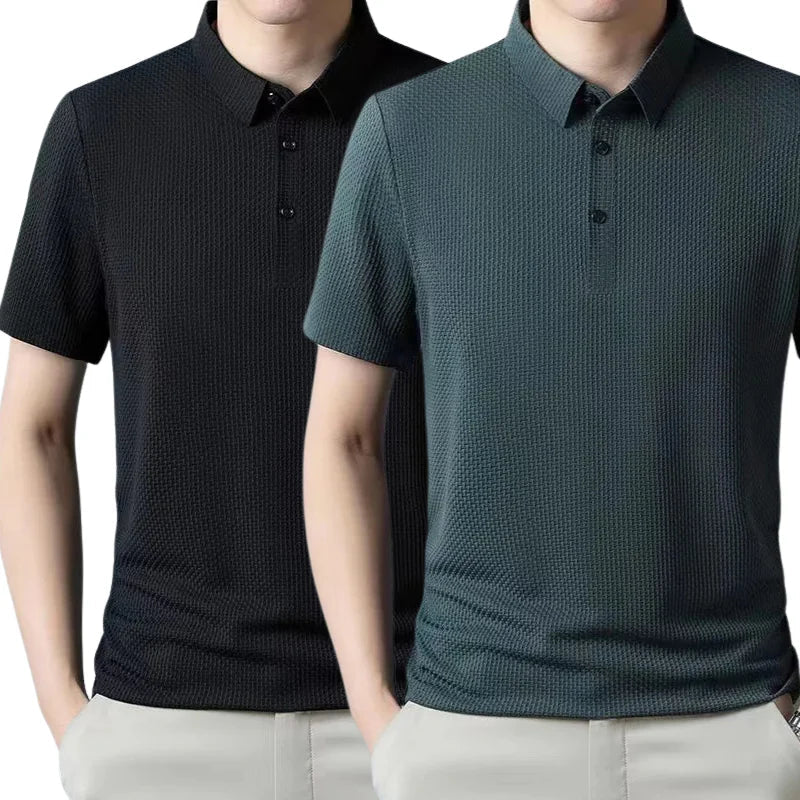 [PAGUE 1 LEVE 3] Camisa Polo Fresh Seda Gelo