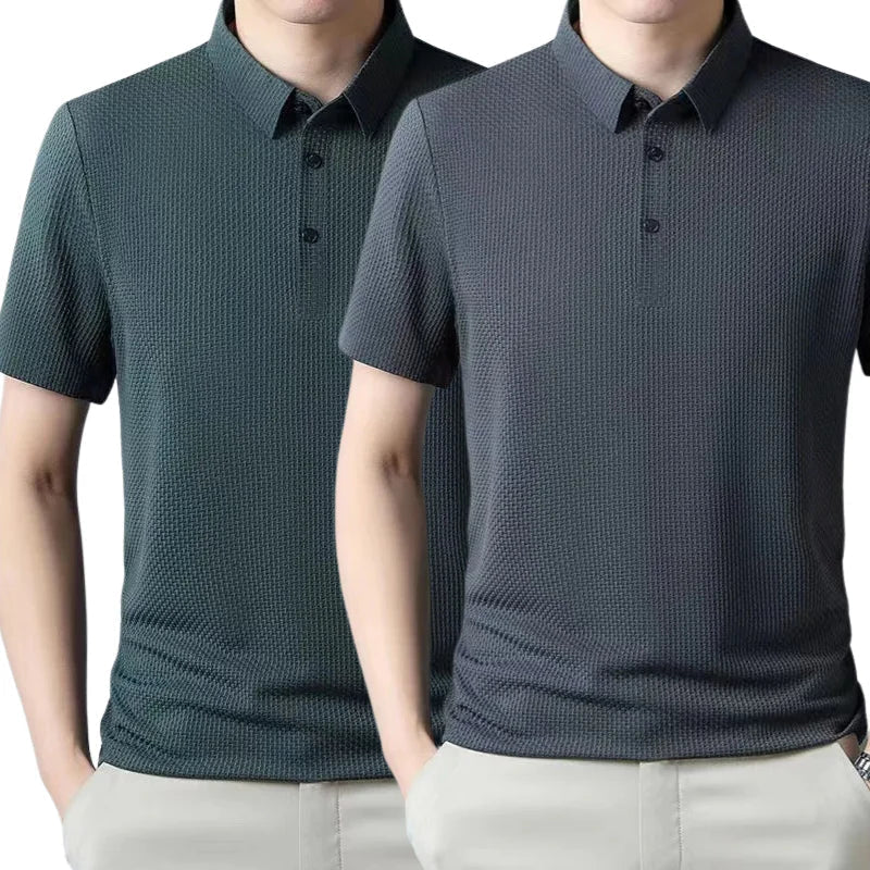 [PAGUE 1 LEVE 3] Camisa Polo Fresh Seda Gelo